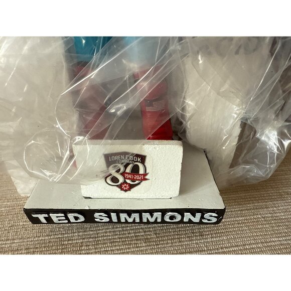 Ted Simmons 23 Bobblehead Figure In Box Dinner Diamond - Picture 3 of 15